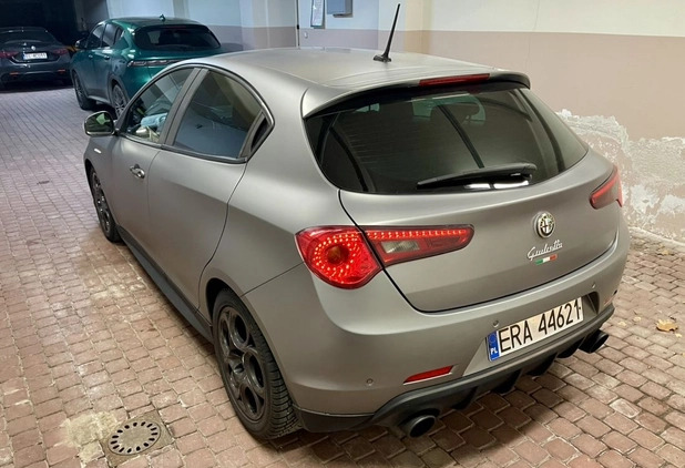 Alfa Romeo Giulietta cena 44800 przebieg: 190918, rok produkcji 2015 z Radomsko małe 742